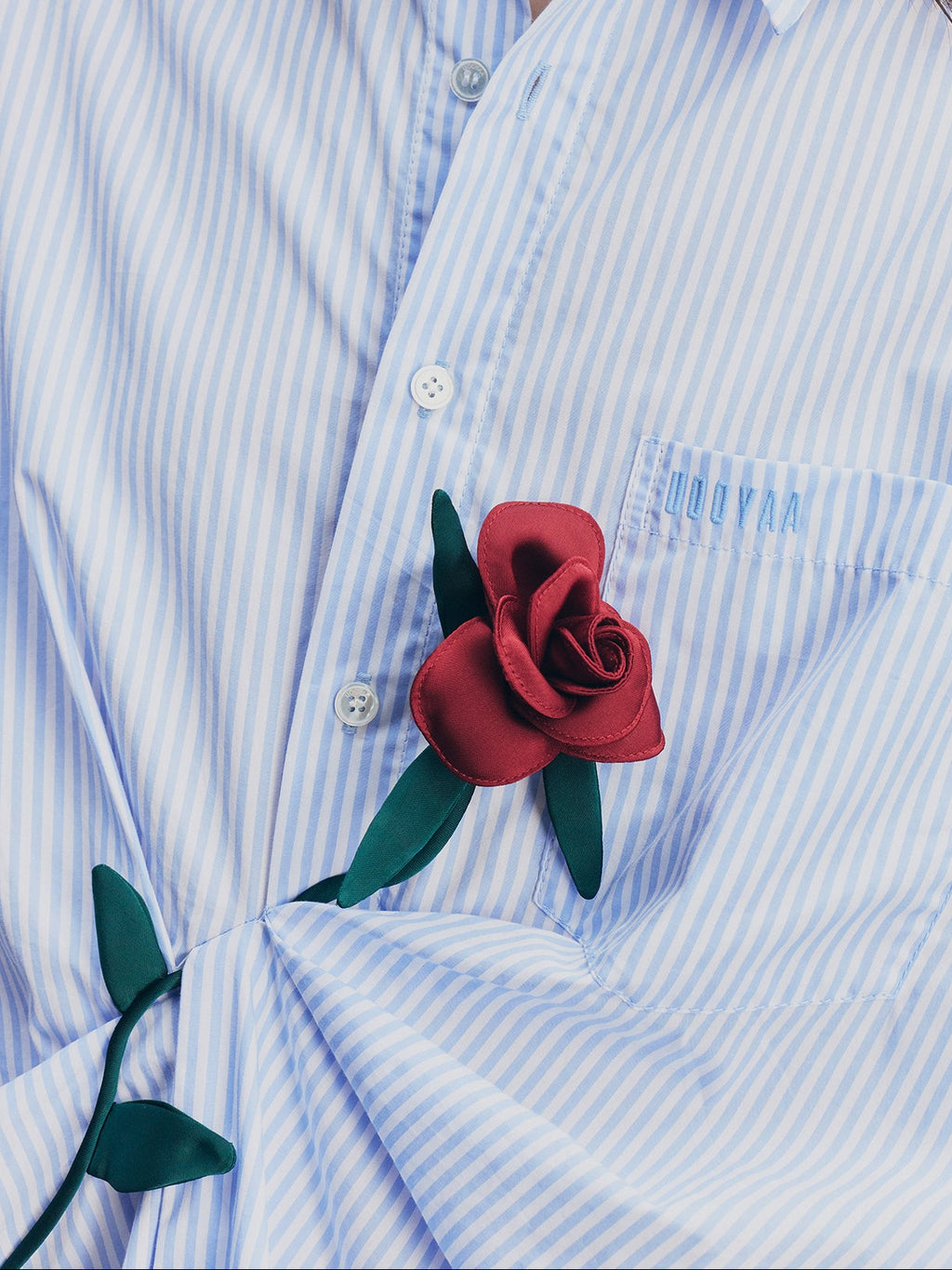 Hand-Shaped Rose Shirt