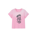 Bear-Print Embroidery T-shirt