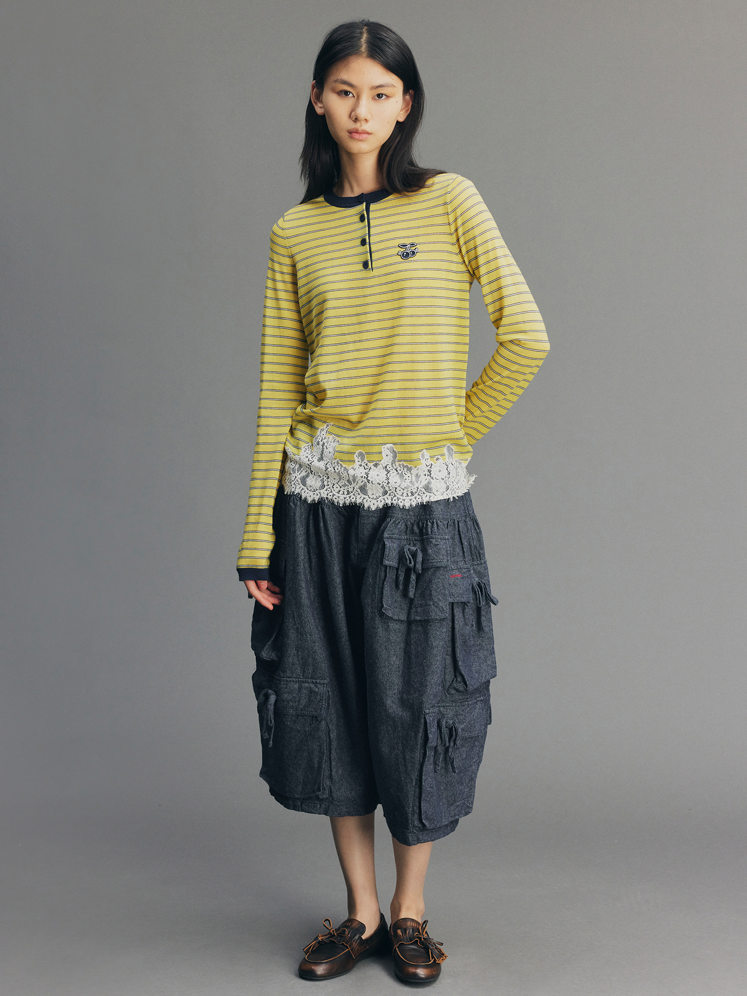 Bow Utility Balloon Pants