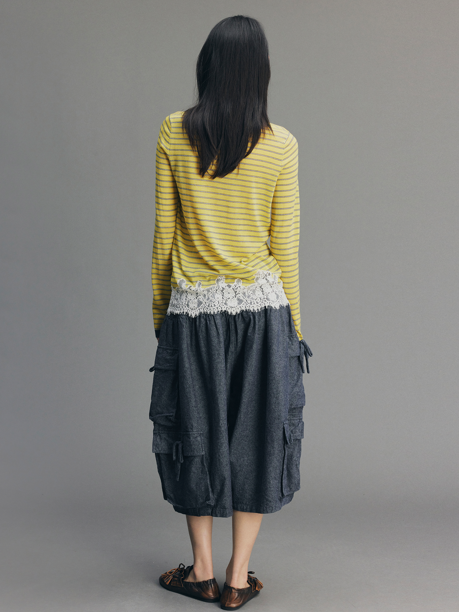 Bow Utility Balloon Pants