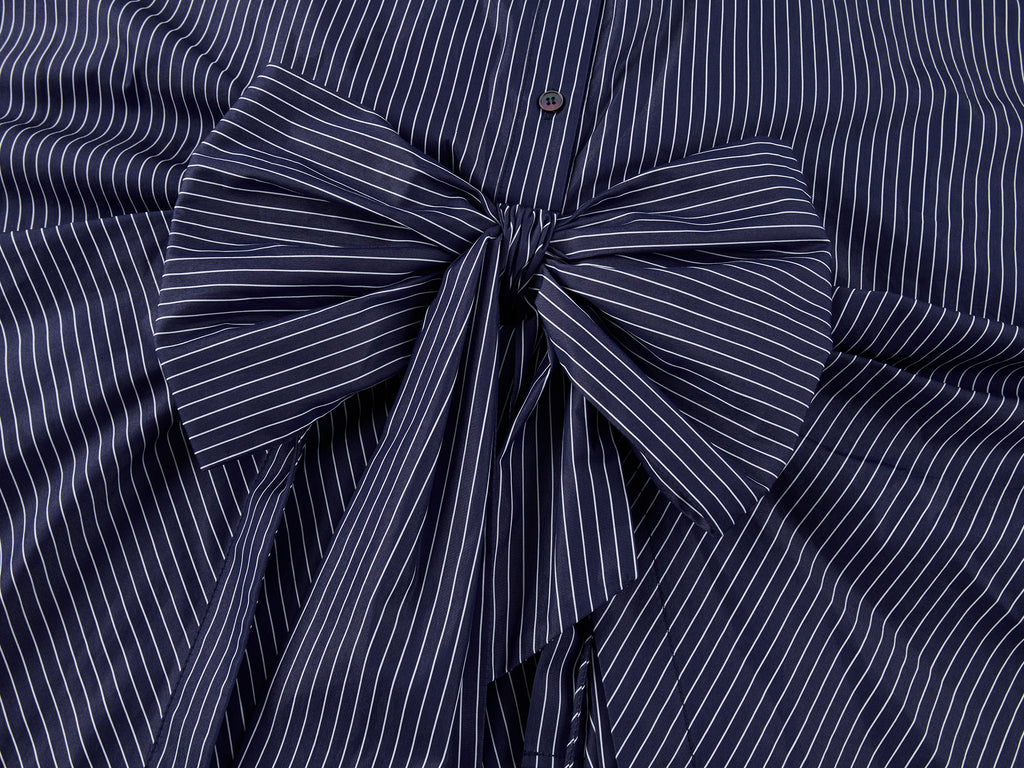 Reversible Bow Two-Way Shirt
