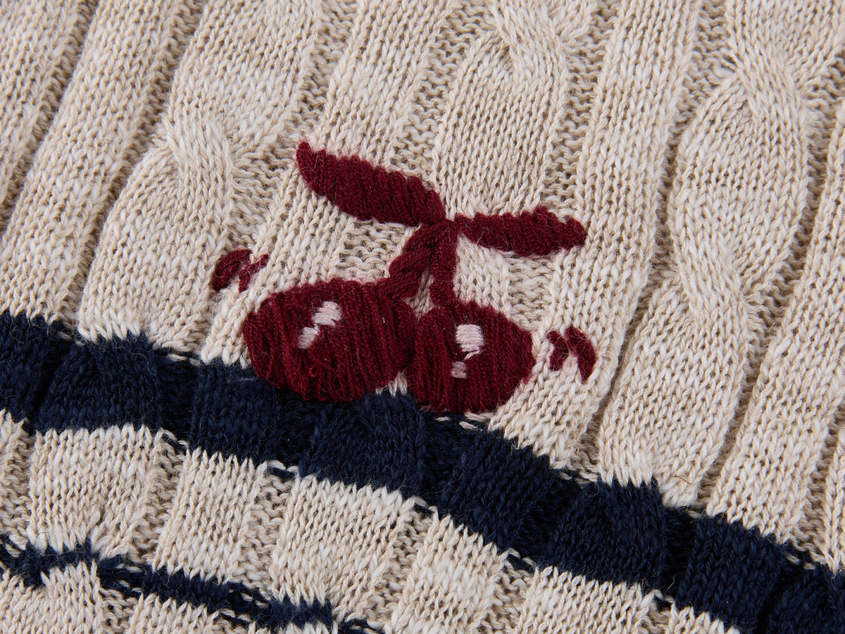 Striped Sporty Cherry T-shirt