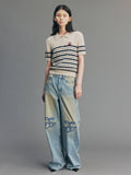 Striped Sporty Cherry T-shirt