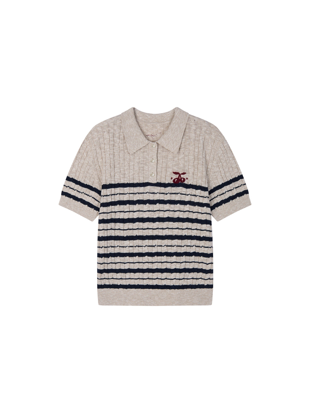 Striped Sporty Cherry T-shirt