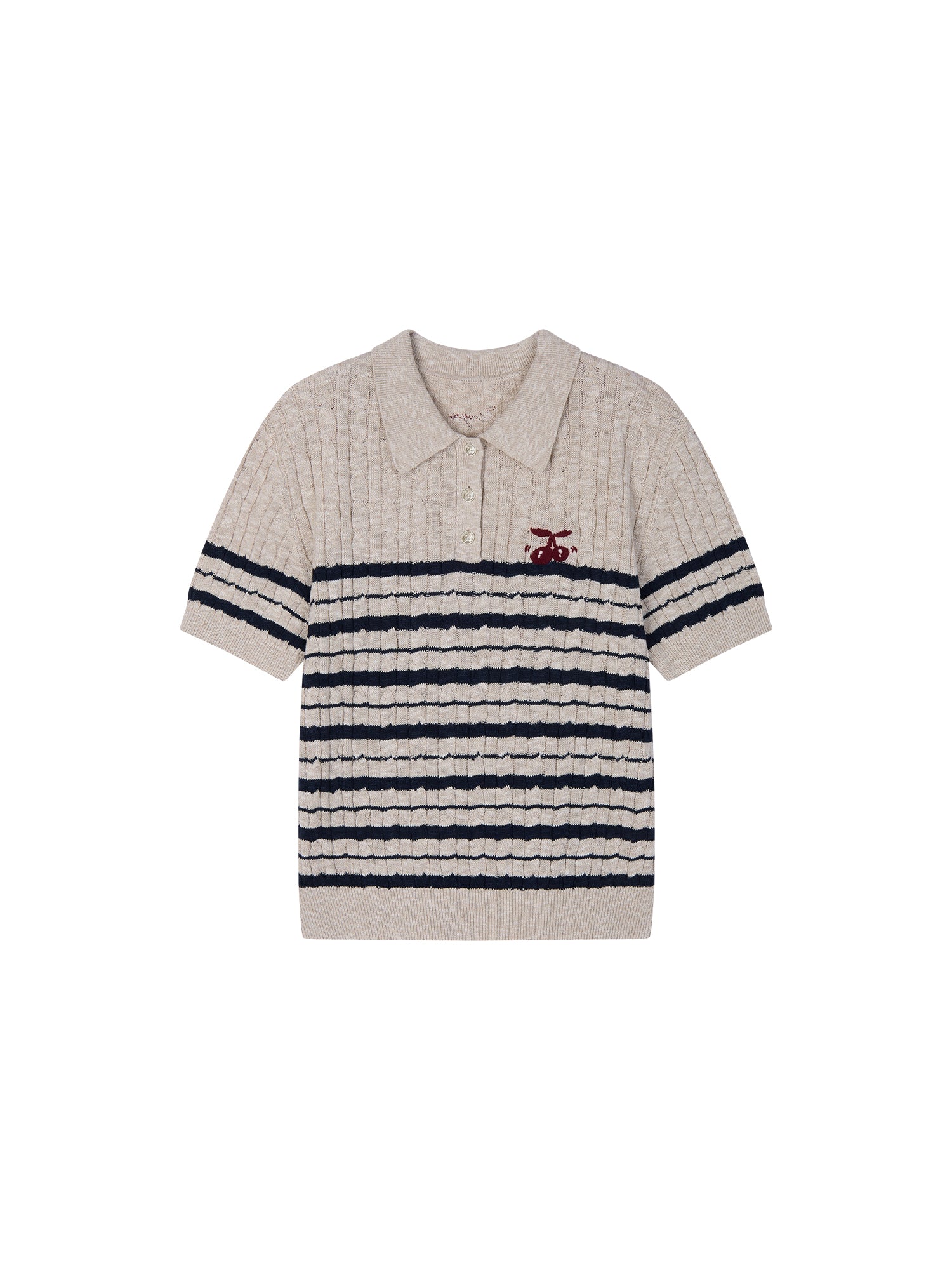 Striped Dynamic Cherry T-shirt