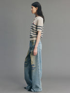 Striped Sporty Cherry T-shirt