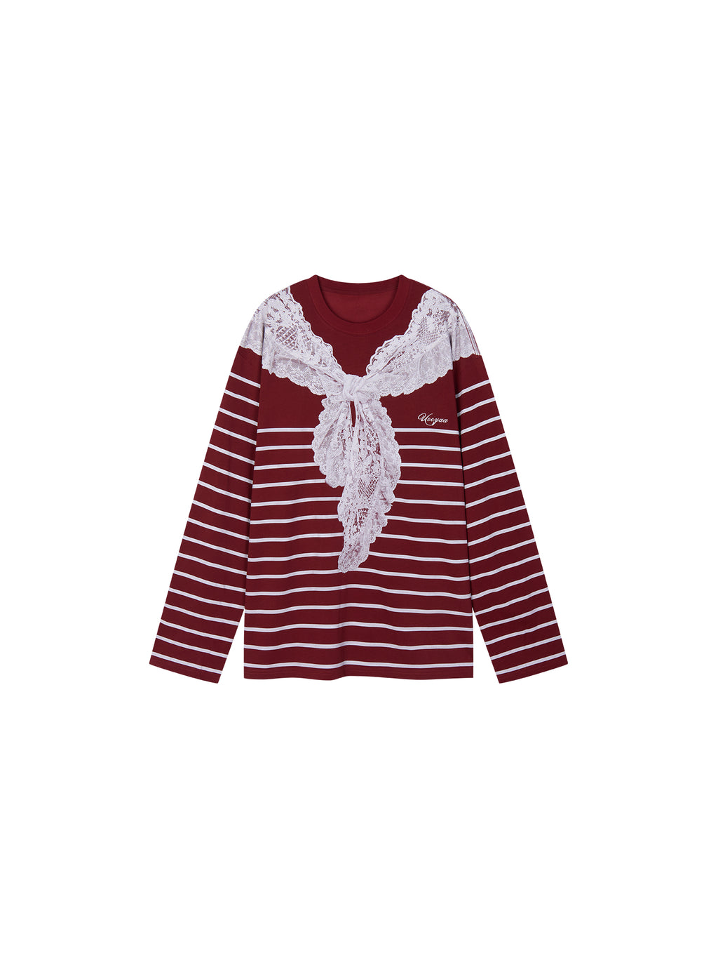 Striped Sailor Collar Sweatshirt