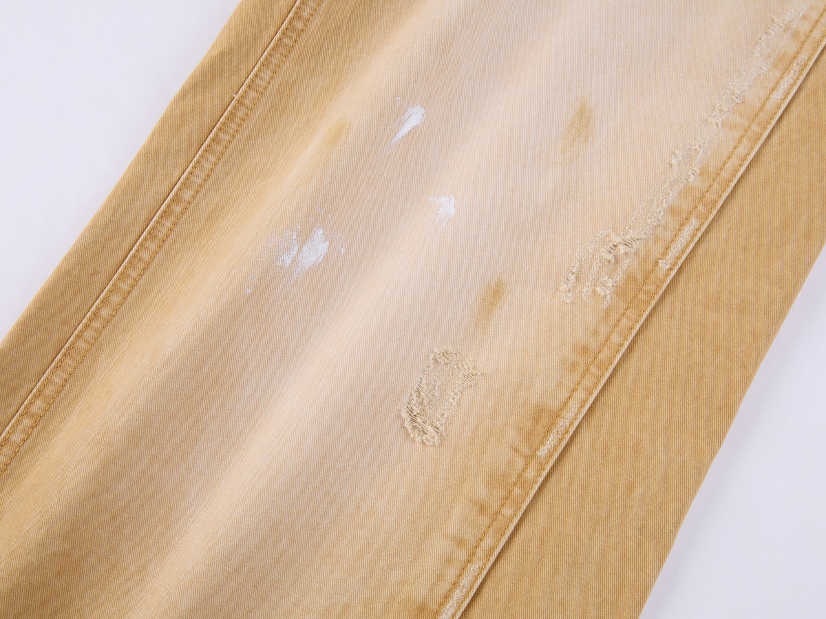 Paint-Spot Distressed Jeans