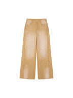 Paint-Spot Distressed Jeans