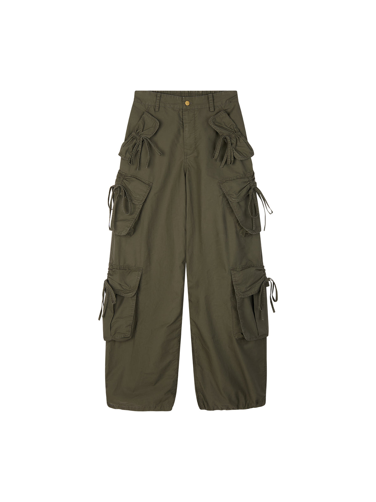 3D Bow Tie Multi-Pocket Cargo Pants