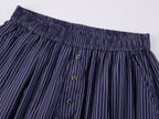 Relaxed Striped Aloha Shorts