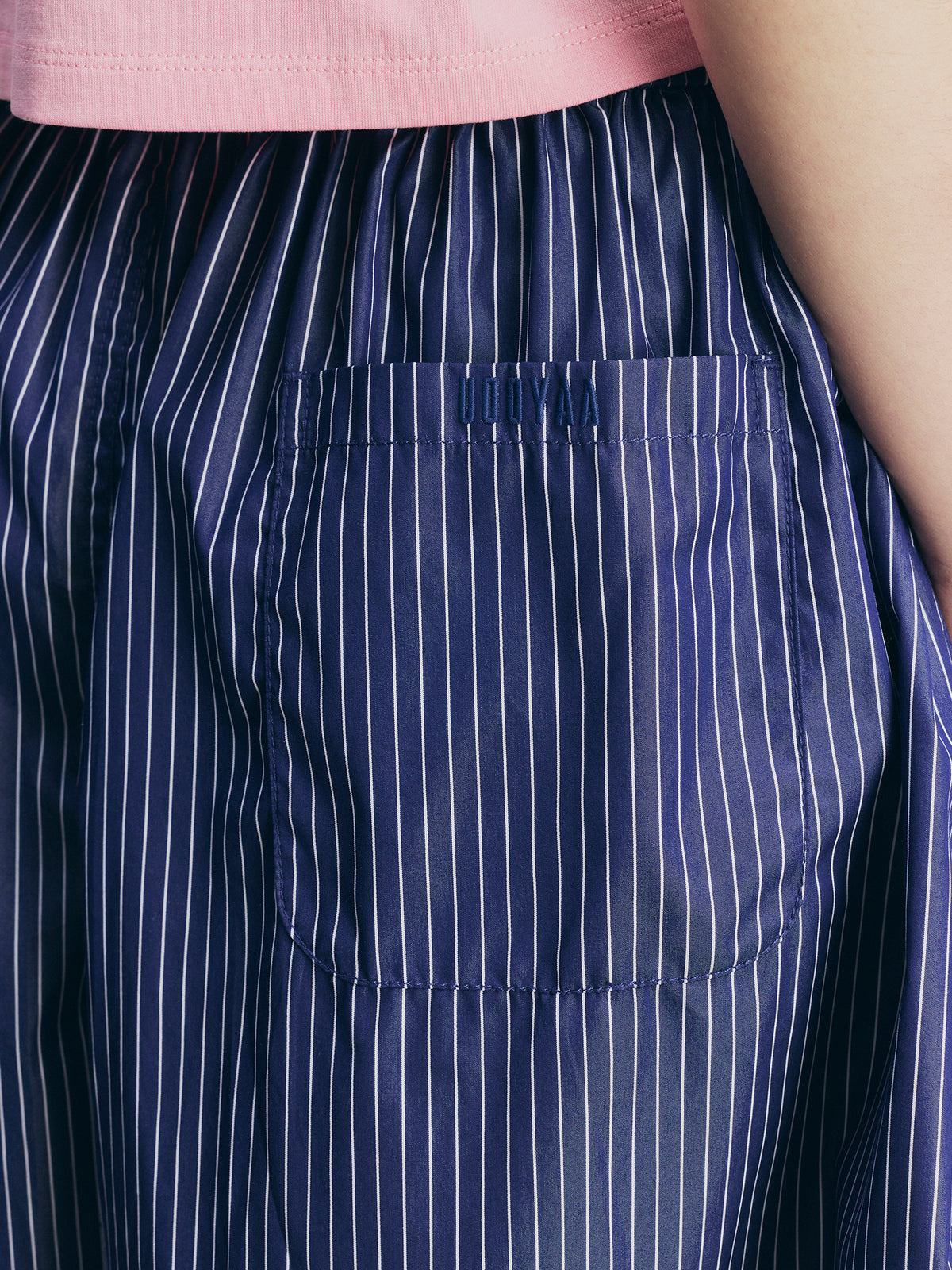 Relaxed Striped Aloha Shorts