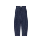 Sporty Cherry Slub Barrel Jeans