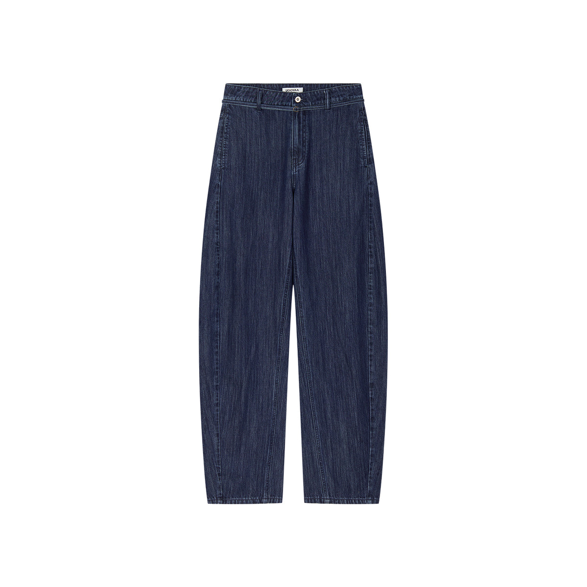 Sporty Cherry Slub Barrel Jeans