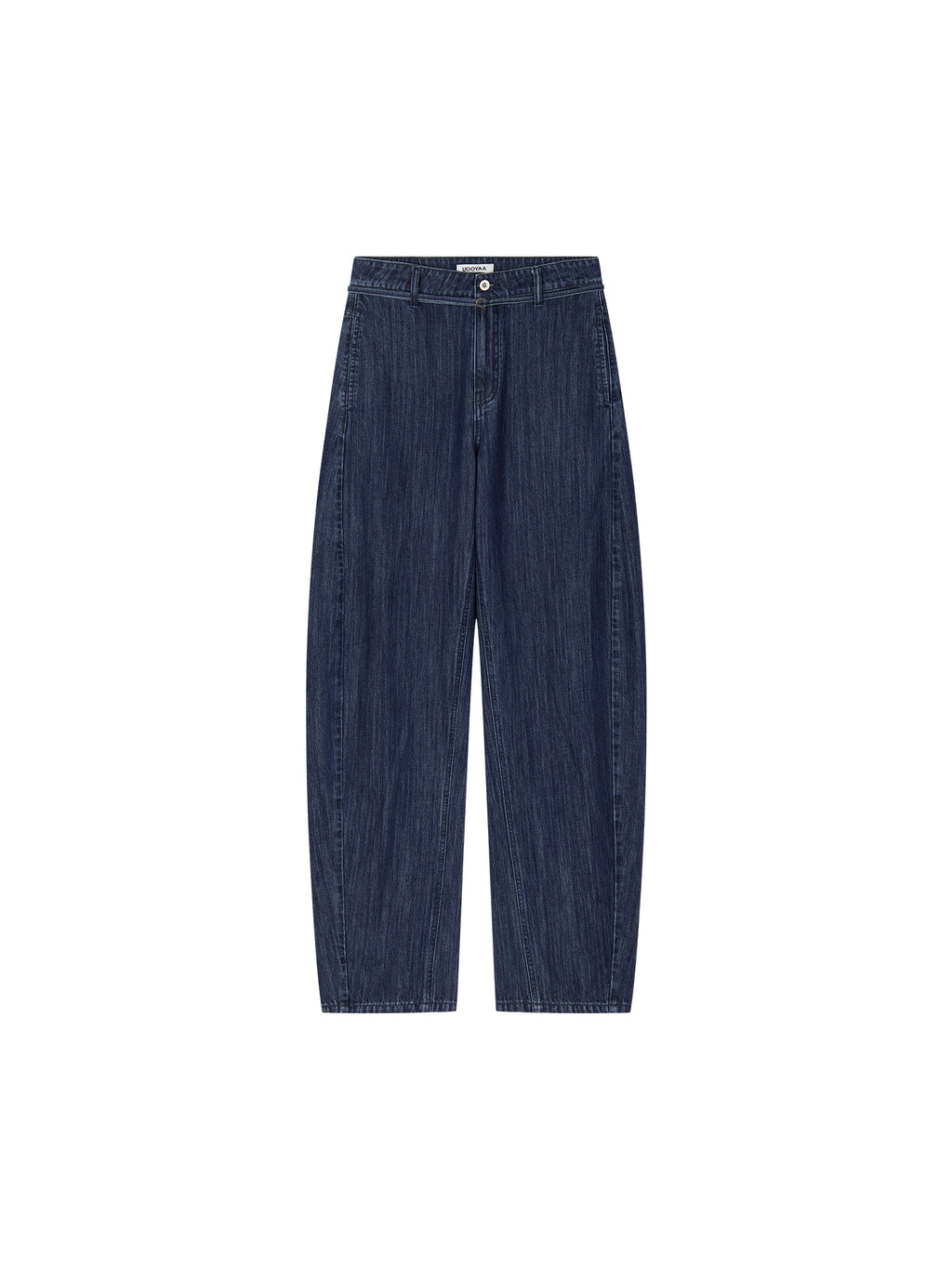 Sporty Cherry Slub Barrel Jeans