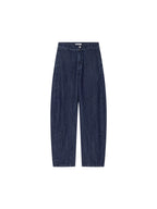 Sporty Cherry Slub Barrel Jeans