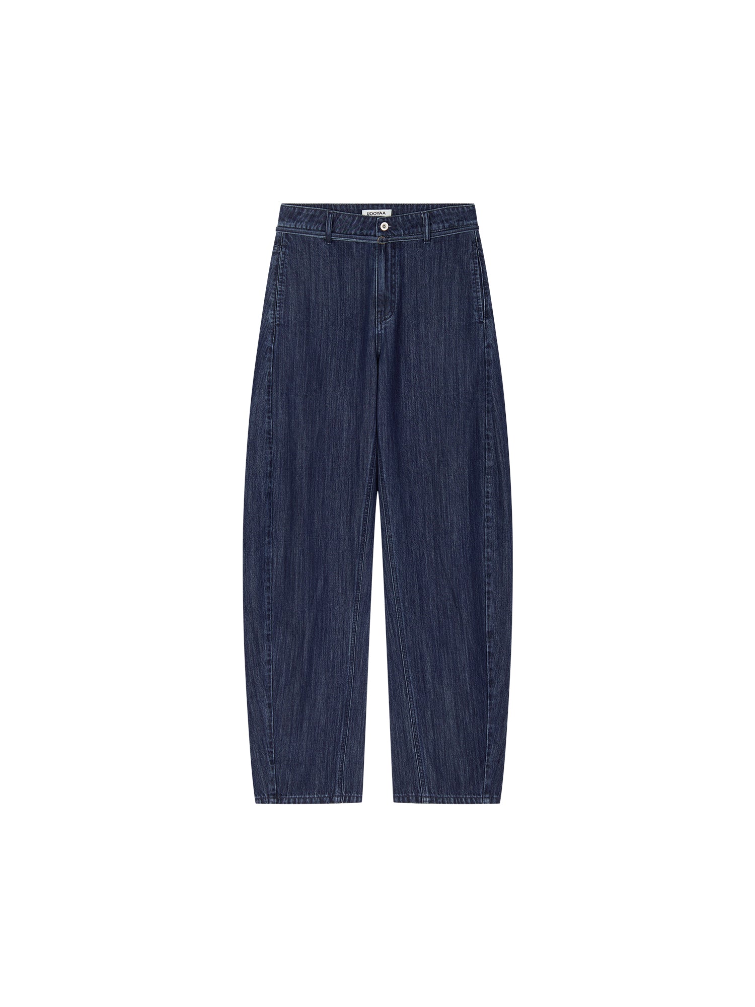 Sporty Cherry Slub Barrel Jeans