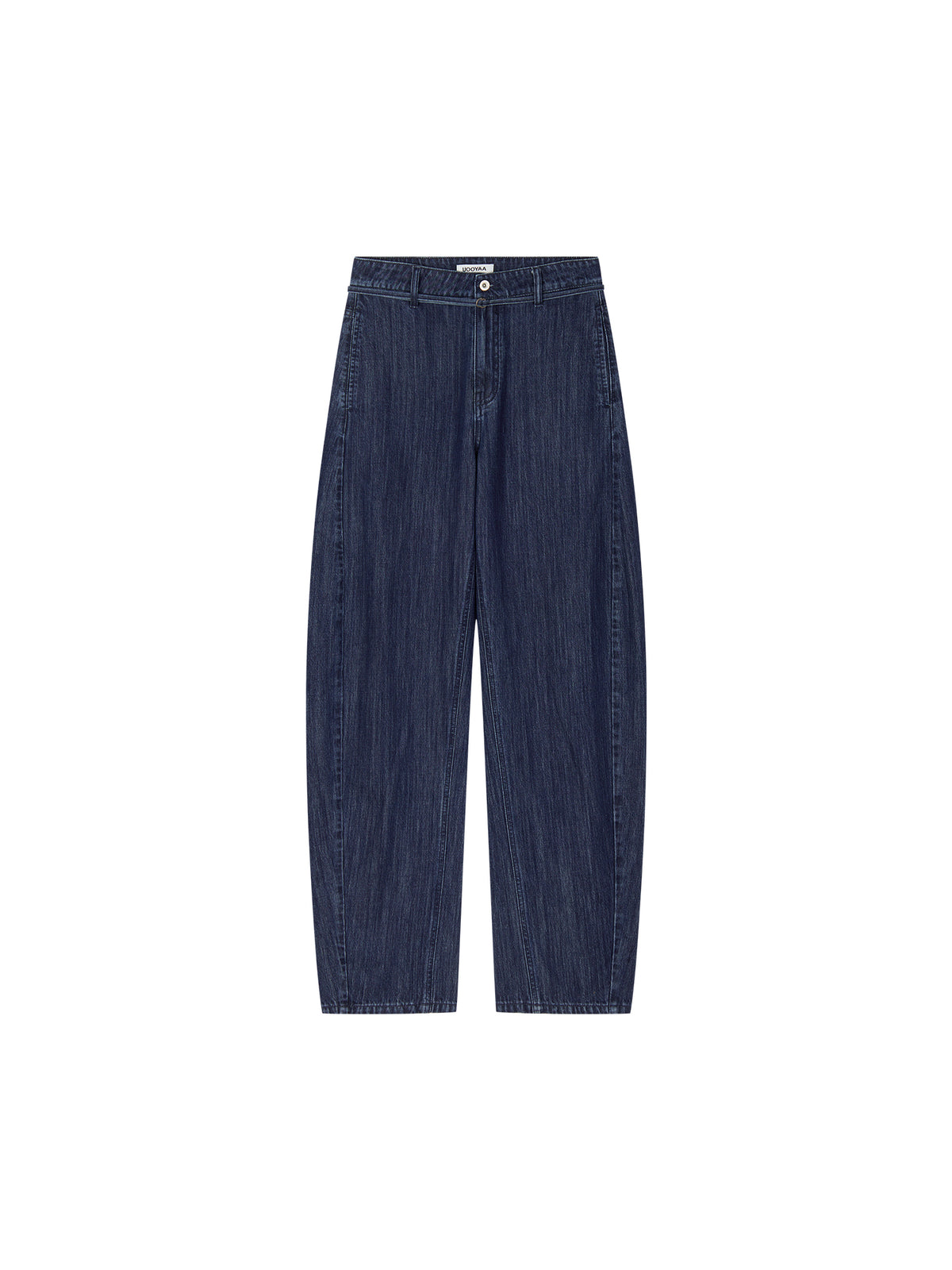 Sporty Cherry Slub Barrel Jeans