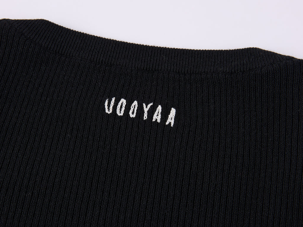 Classical Ornate Lace-Sleeve Knit Sweater