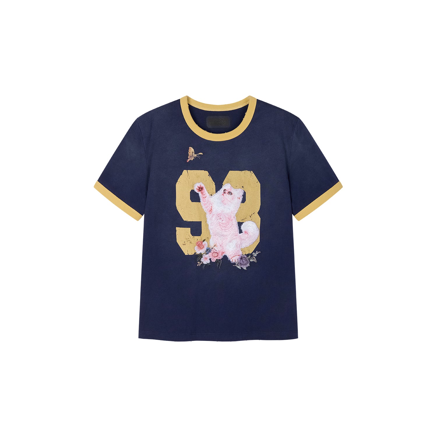 Fantasy Cat Embroidered T-shirt