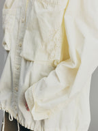 Casual Adjustable Drawstring Utility Shirt