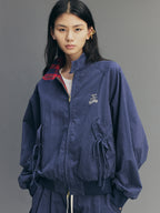 3D Bow Tie Harrington Jacket