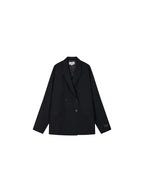 Bambi Embroidered Double-Breasted Blazer