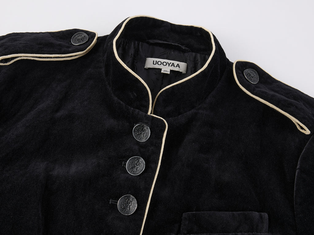 Contrast Napoleon Military Jacket