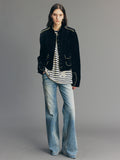 Contrast Napoleon Military Jacket