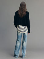 Contrast Napoleon Military Jacket