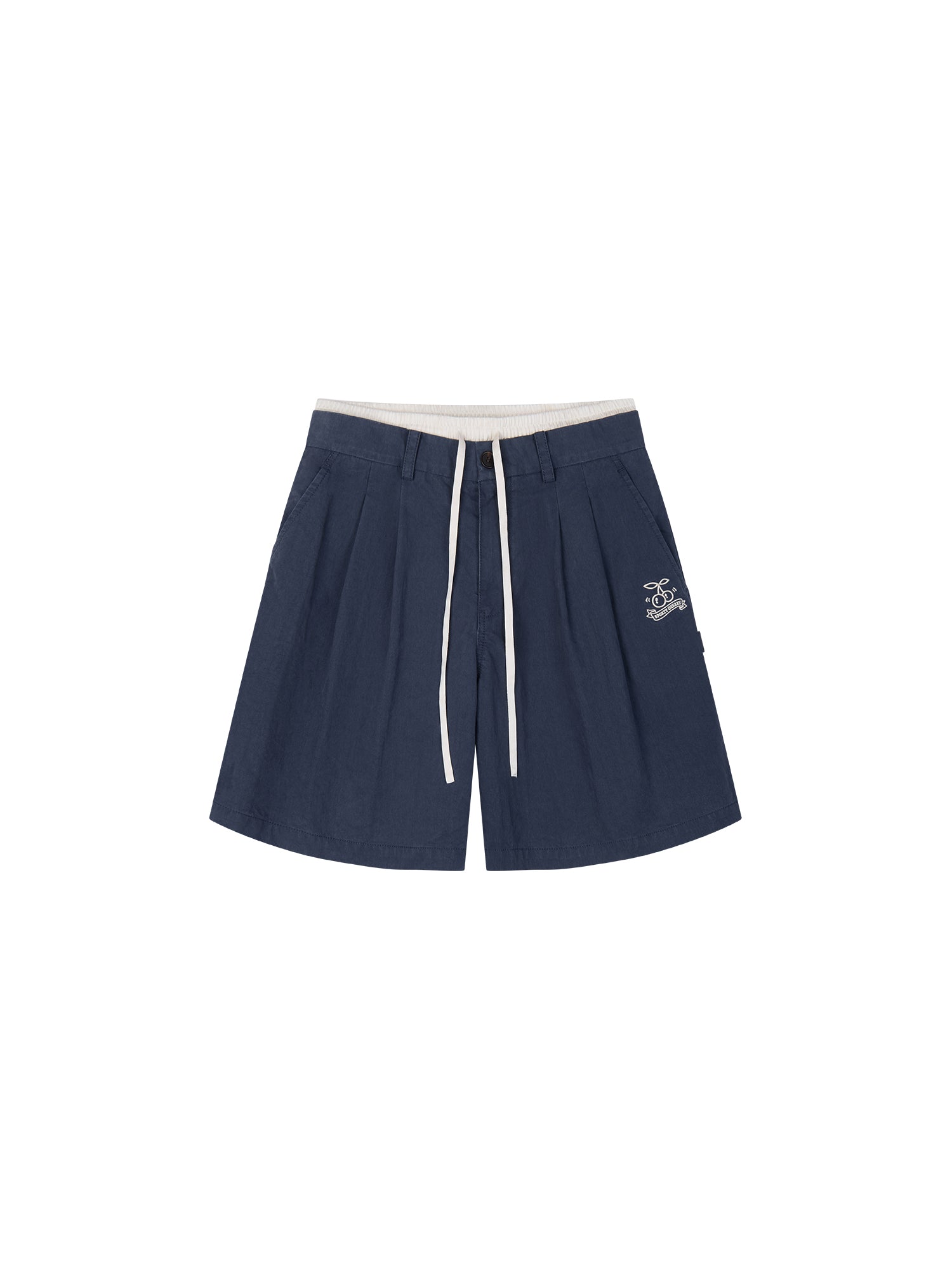 Faux Layer Cherry Shorts