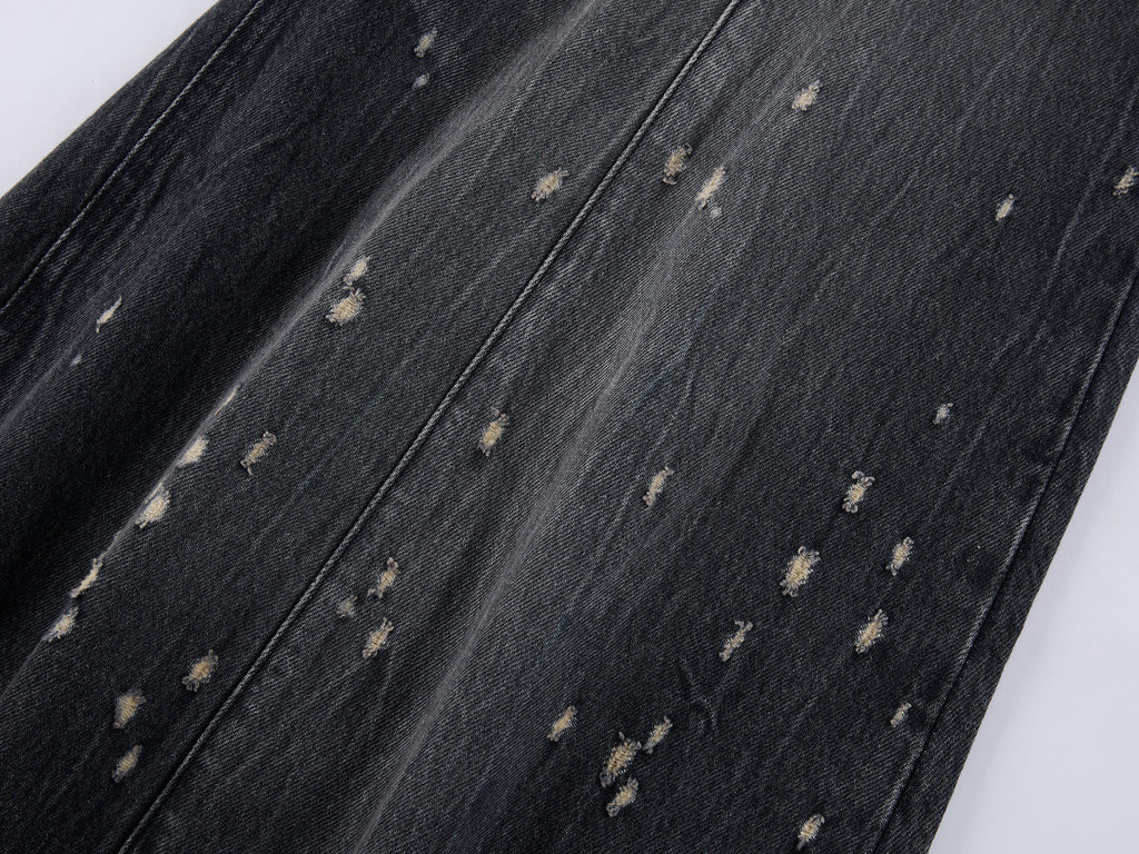 Rock Distressed Balloon Jeans