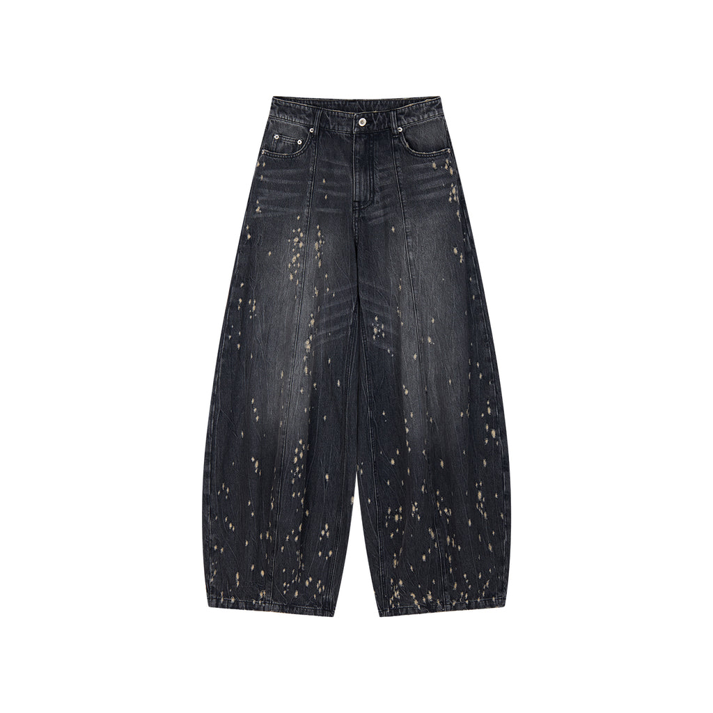 Rock Distressed Balloon Jeans