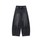 Rock Distressed Balloon Jeans