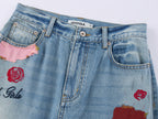 Vintage Patchwork Remake Jeans