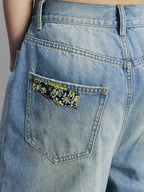 Vintage Patchwork Remake Jeans
