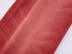 Rock Red Relaxed Straight-Leg Pants
