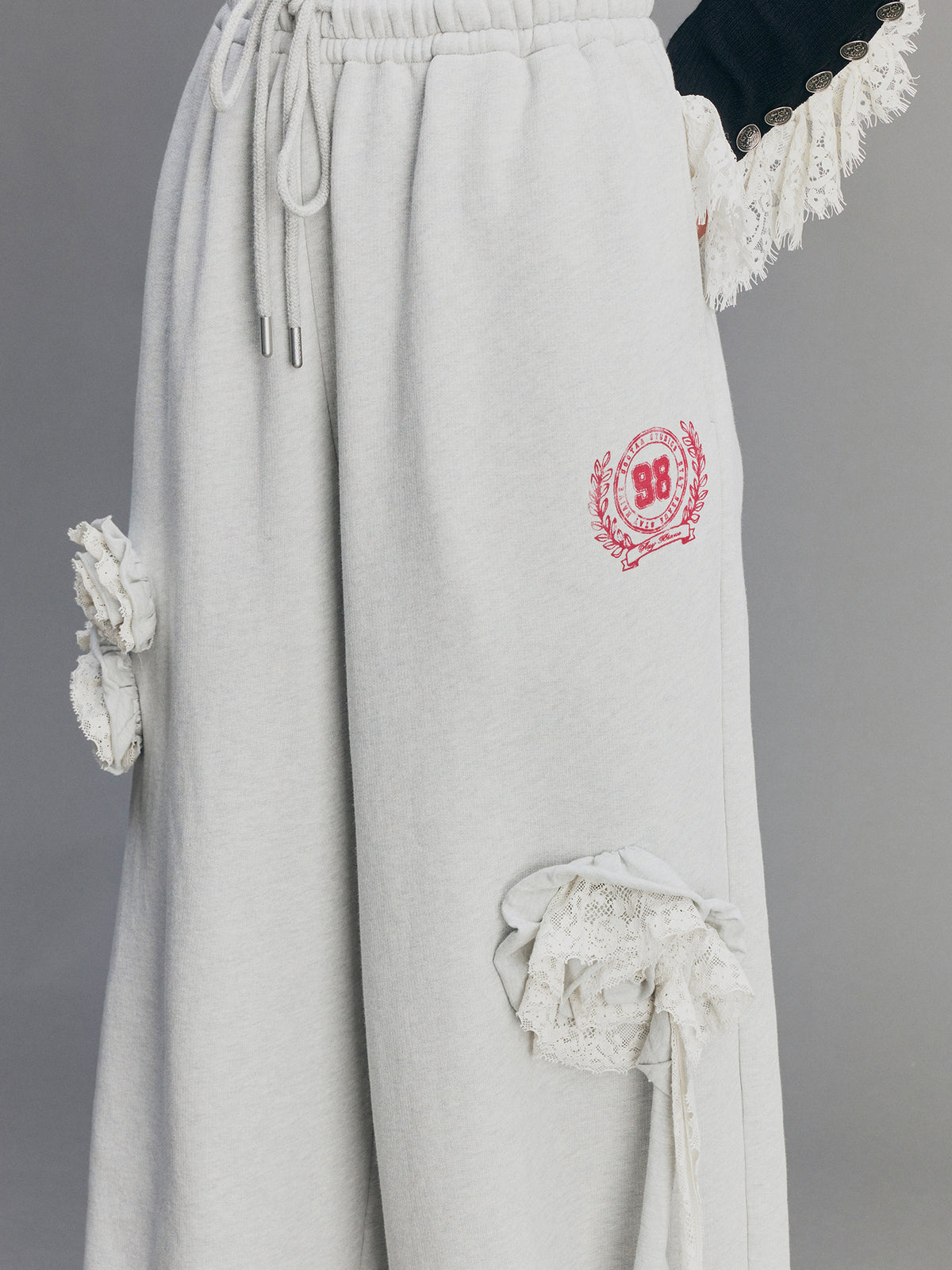Vintage Romantic Lace Joggers