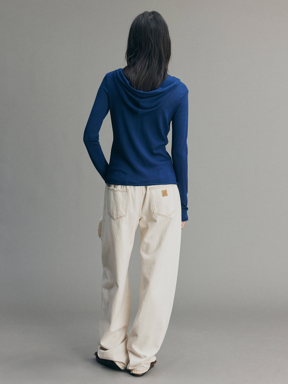 Casual Romantic Lace Crochet Denim Pants