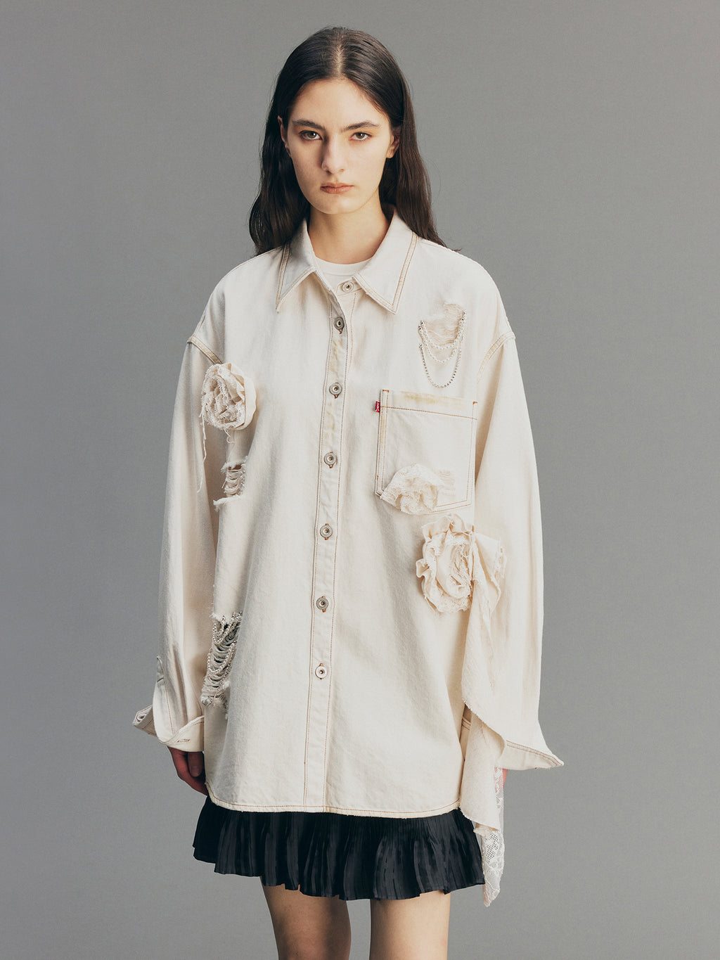 Vintage Romantic Lace Blouse Jacket