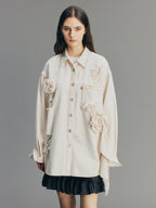 Vintage Romantic Lace Blouse Jacket