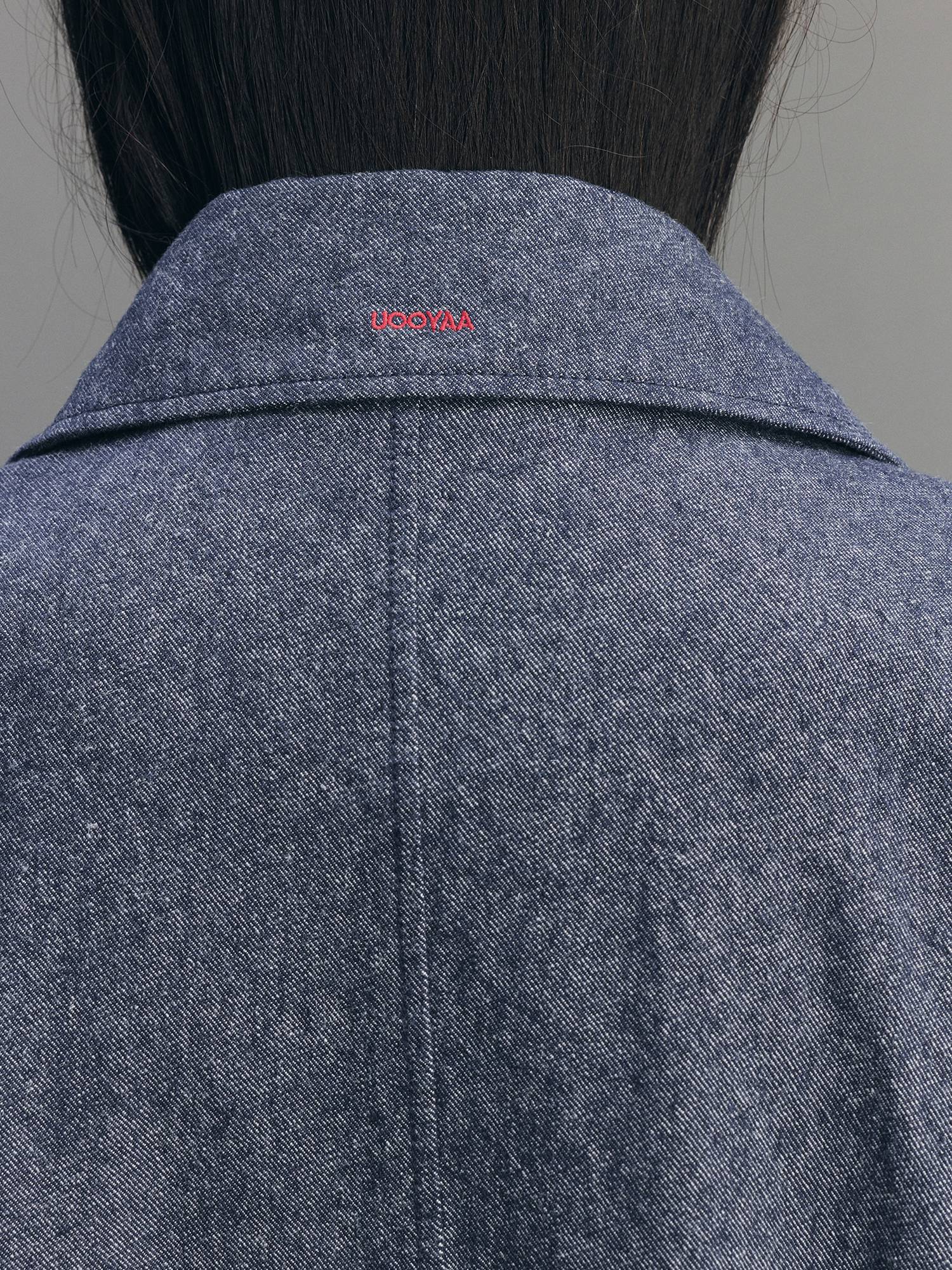 Sculptural Bow Pocket Balmacaan Coat