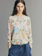 Fantasy Cat Fake Two-piece Cardigan