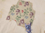 Fantasy Cat Floral Insect Patch Embroidered Robe