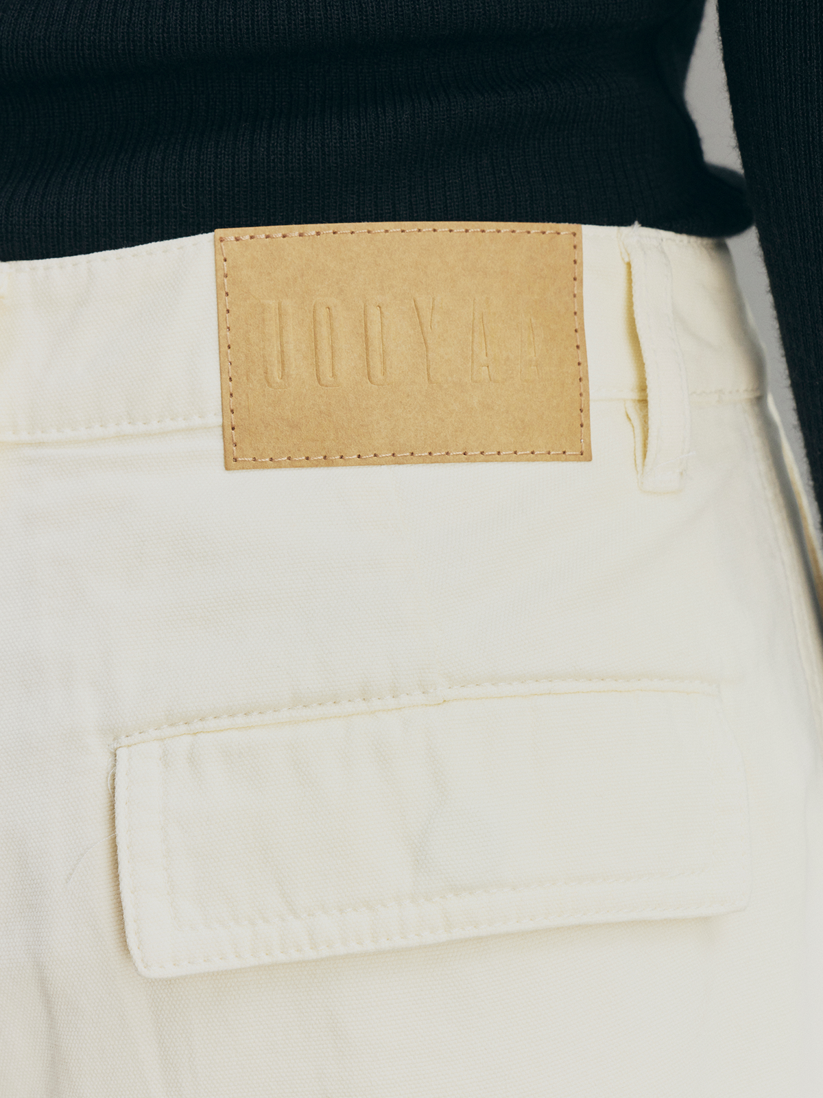 Beaded Floral Deer Washed Utility Jeans