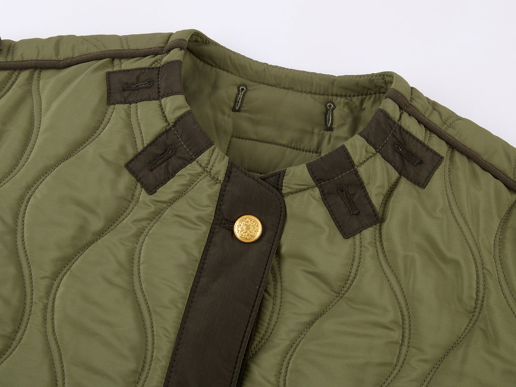 Officer Braided Quilted Liner Jacket