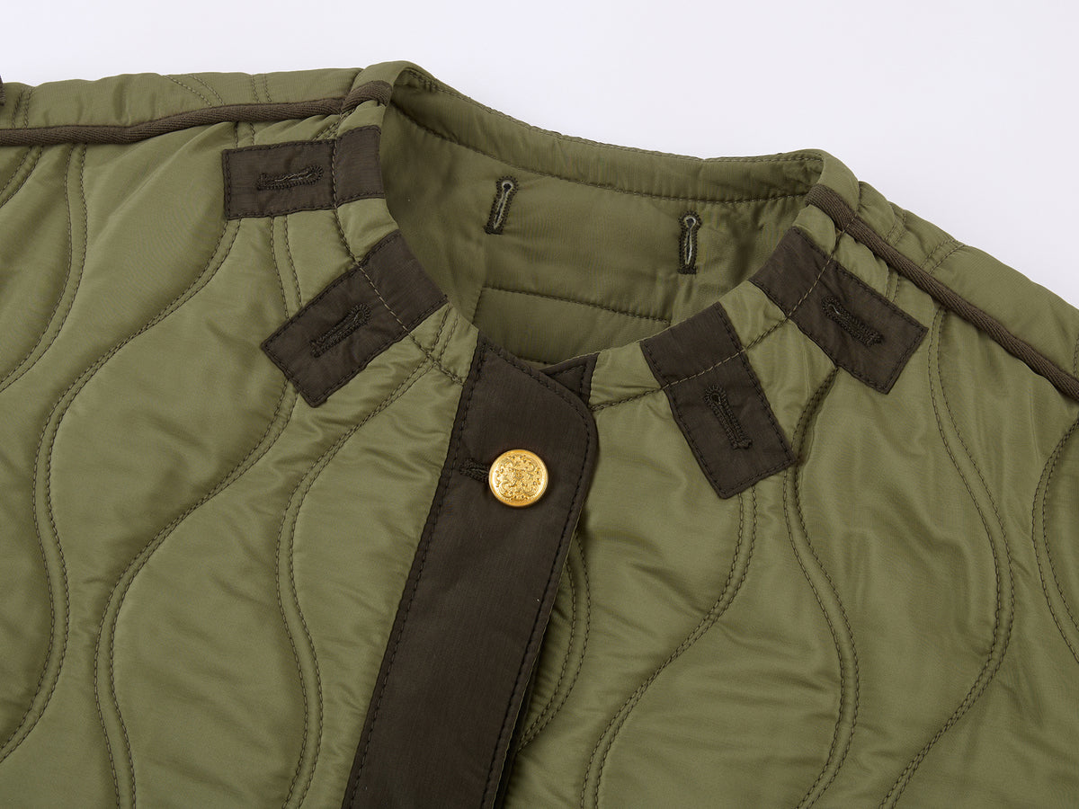 Officer Braided Quilted Liner Jacket