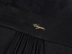 Bear Jacquard Ruffled Satin Shirt