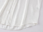 Ruffled Tie Neck Shirt