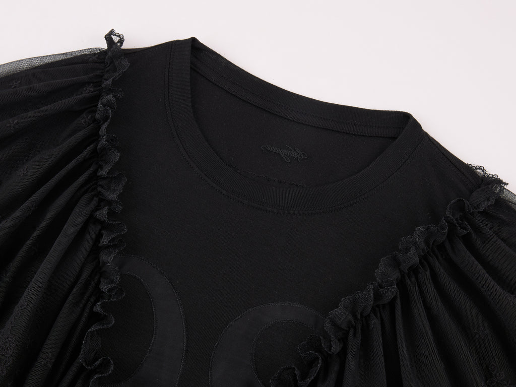 Romantic Lace Collegiate T-shirt